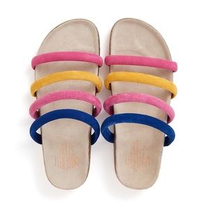 *SOLD* Charlotte Stone Gloria Cork Sandals